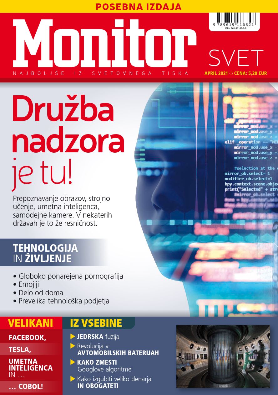 Posebna izdaja Monitor Svet &ndash; Družba nadzora je tu!